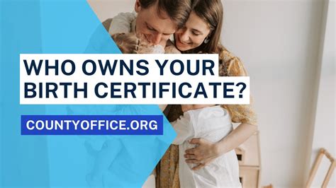 A <b>birth certificate</b> record is generally obtained within a week or two of <b>birth</b>. . Who owns your birth certificate
